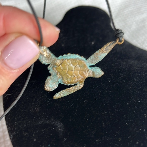 Calvin Richie bronze sea turtle - Picture 3 of 3